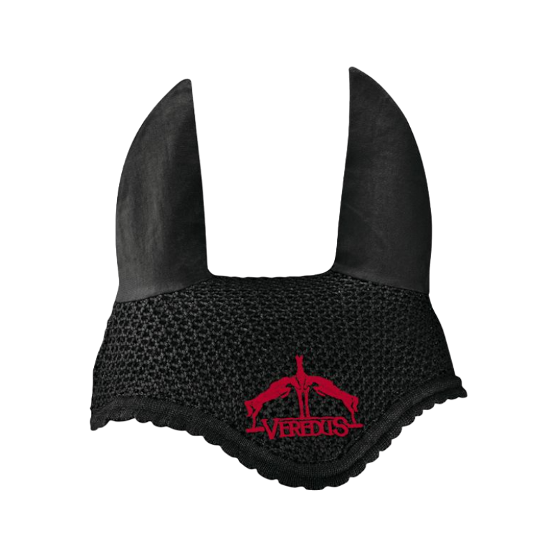 Veredus - Bonnet Color Edition pour chevaux Noir/ Bordeaux | - Ohlala