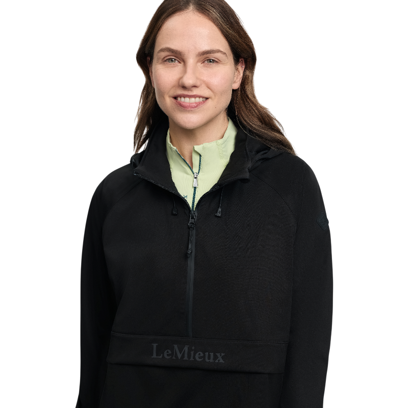 LeMieux - Veste imperméable à col zippé femme Perri noir | - Ohlala