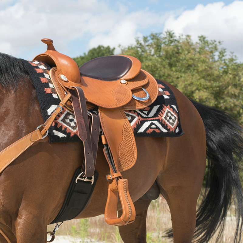 Westride - Selle western by Franck Perret Aurora noisette | - Ohlala