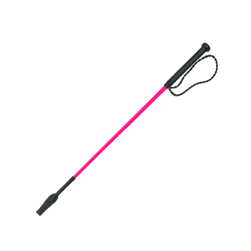 Whip&Go - Cravache Twist à poignée 65 cm fuchsia | - Ohlala