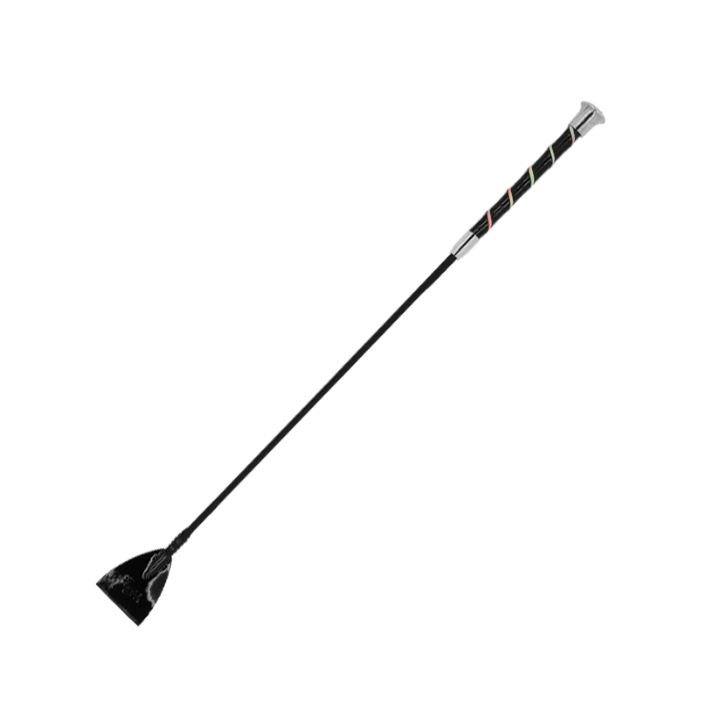 Whip&Go - Cravache candy noir | - Ohlala