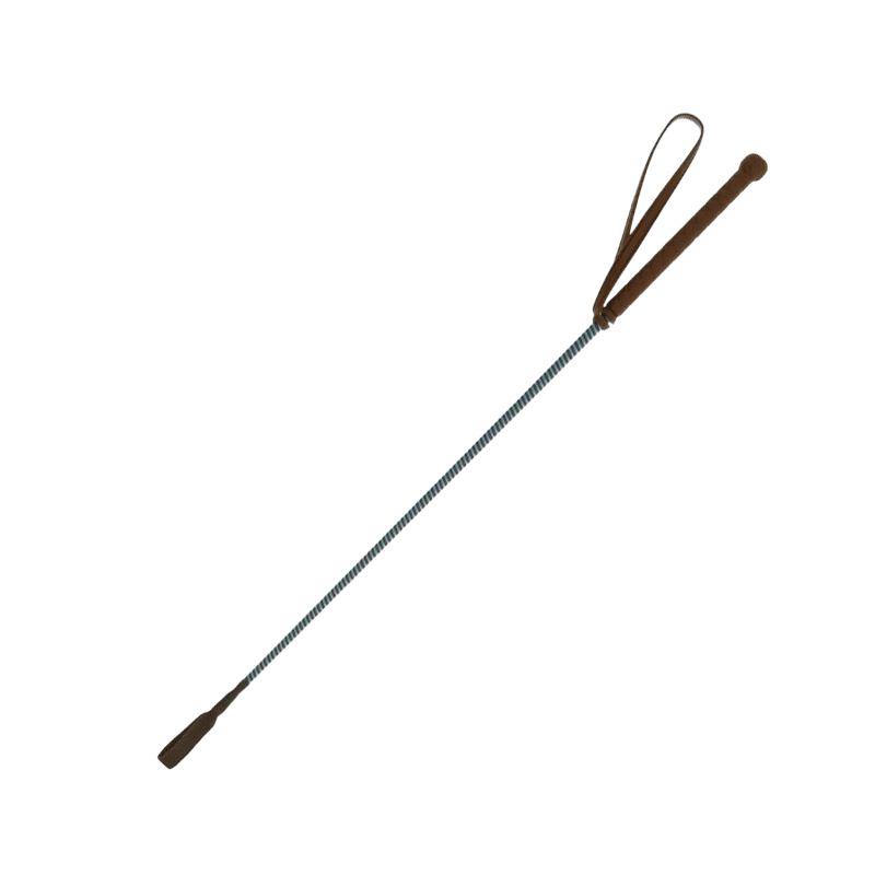 Whip & Go - Cravache New Six choco/ciel | - Ohlala