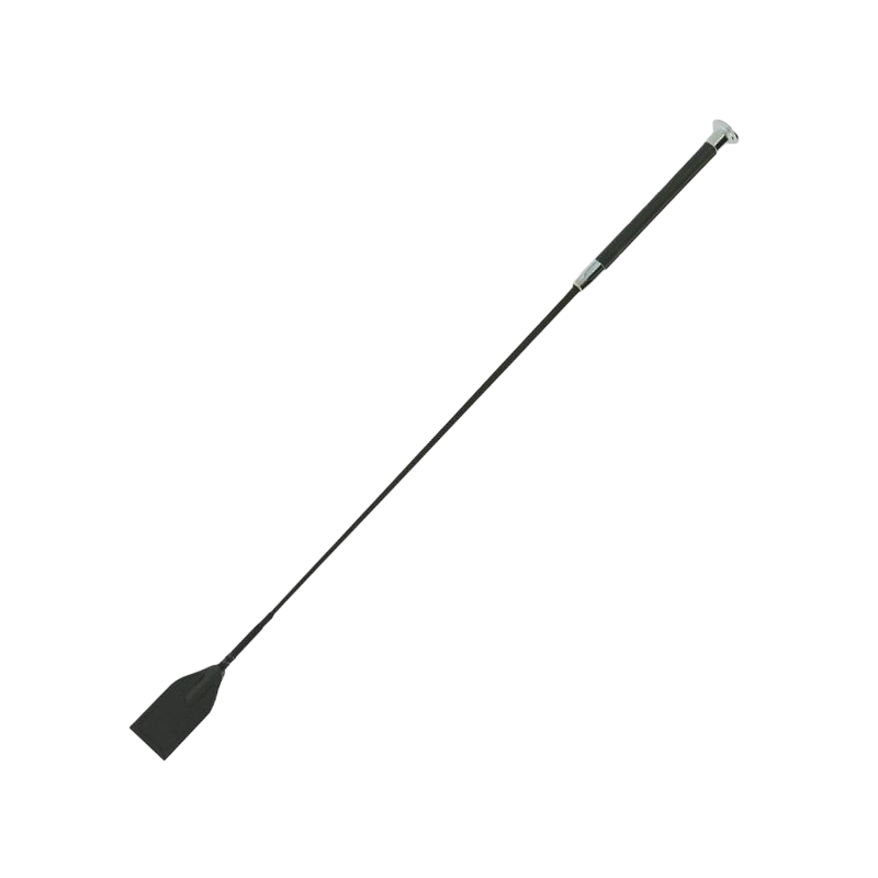 Whip&Go - Cravache soft noir/ argent | - Ohlala