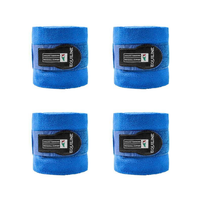 Equiline - Bande de polo polaire bleu royal (x4) | - Ohlala