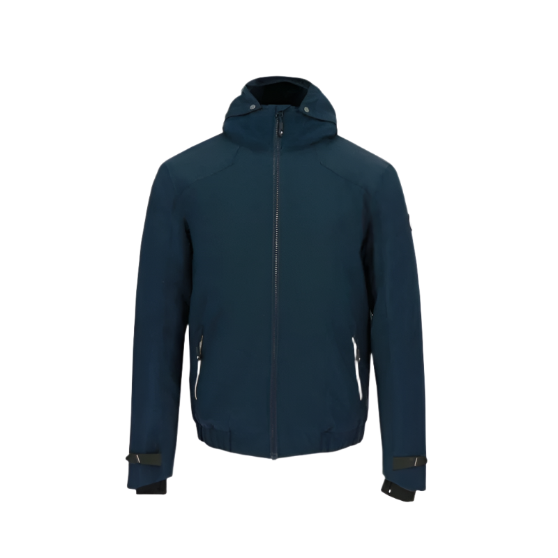 Equithème - Blouson à capuche homme Brad marine | - Ohlala