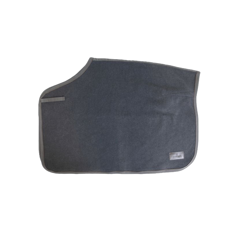 Kentucky Horsewear - Couvre reins carré Heavy Fleece gris | - Ohlala