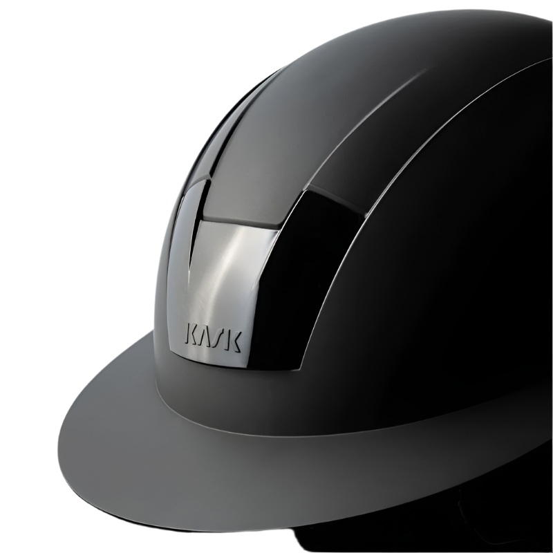 Kask - Casque d'équitation Kooki Lady noir mat | - Ohlala