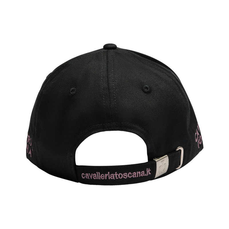 Cavalleria Toscana - Casquette unisexe CT Baseball noir/ lilas | - Ohlala