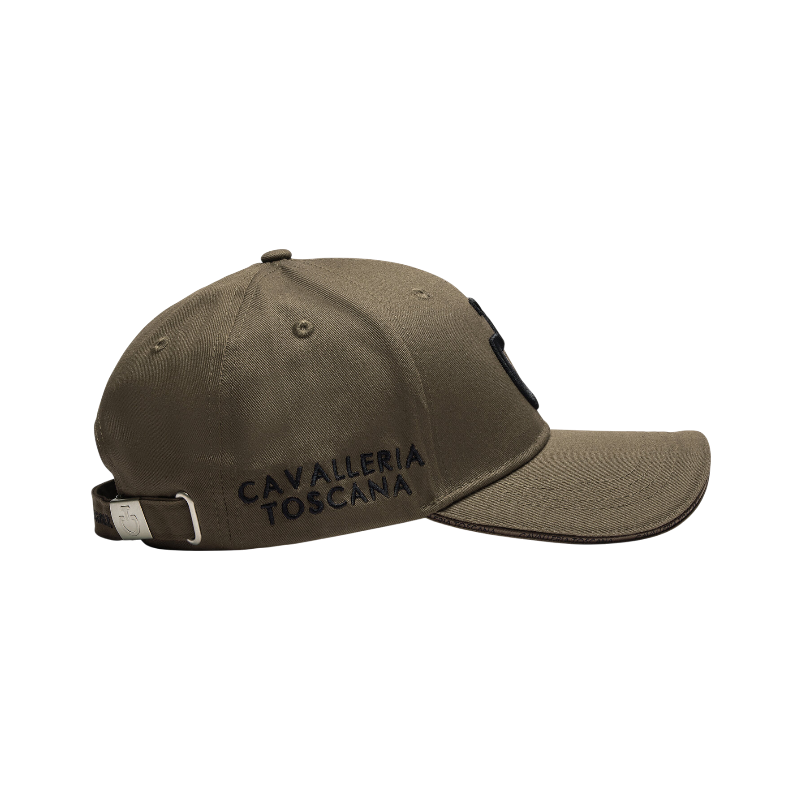 Cavalleria Toscana - Casquette unisexe CT Baseball noisette/ noir | - Ohlala
