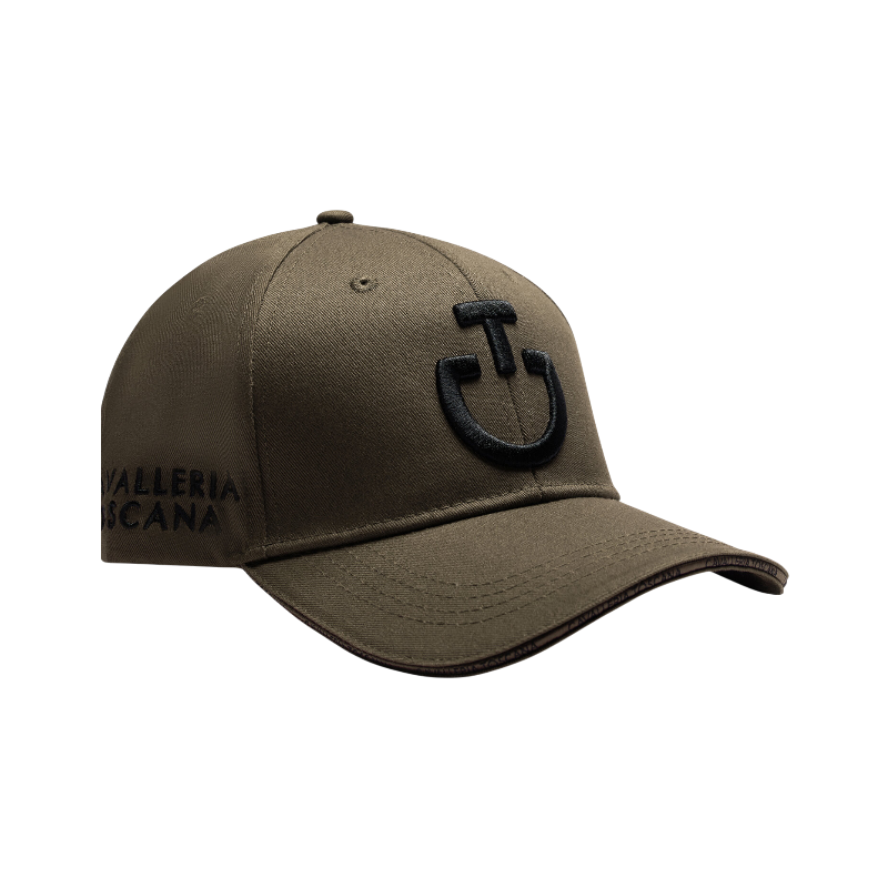 Cavalleria Toscana - Casquette unisexe CT Baseball noisette/ noir | - Ohlala