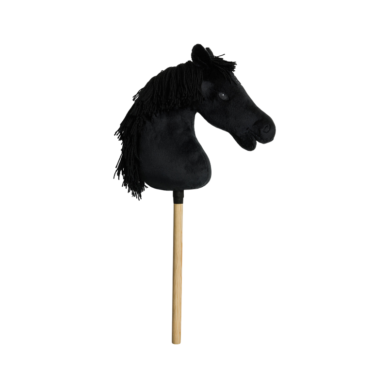 Cavalleria Toscana - Hobby Horse Plush noir | - Ohlala