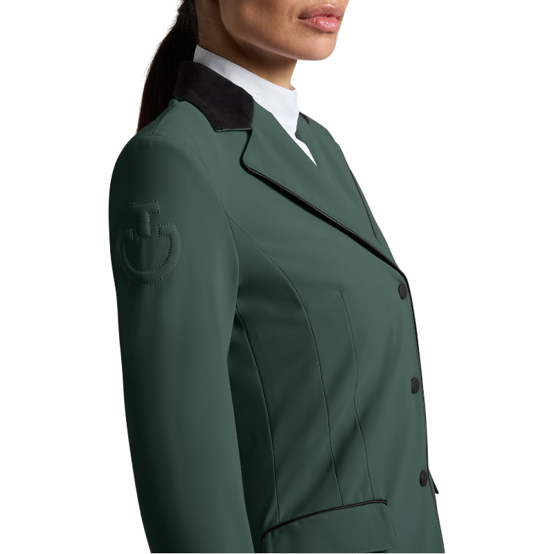Cavalleria Toscana - Veste de concours femme jungle green | - Ohlala