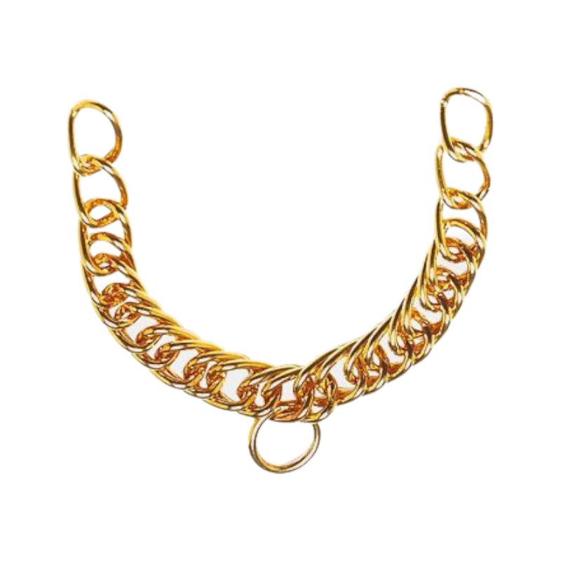 Feeling - Gourmette 24 anneaux en laiton | - Ohlala