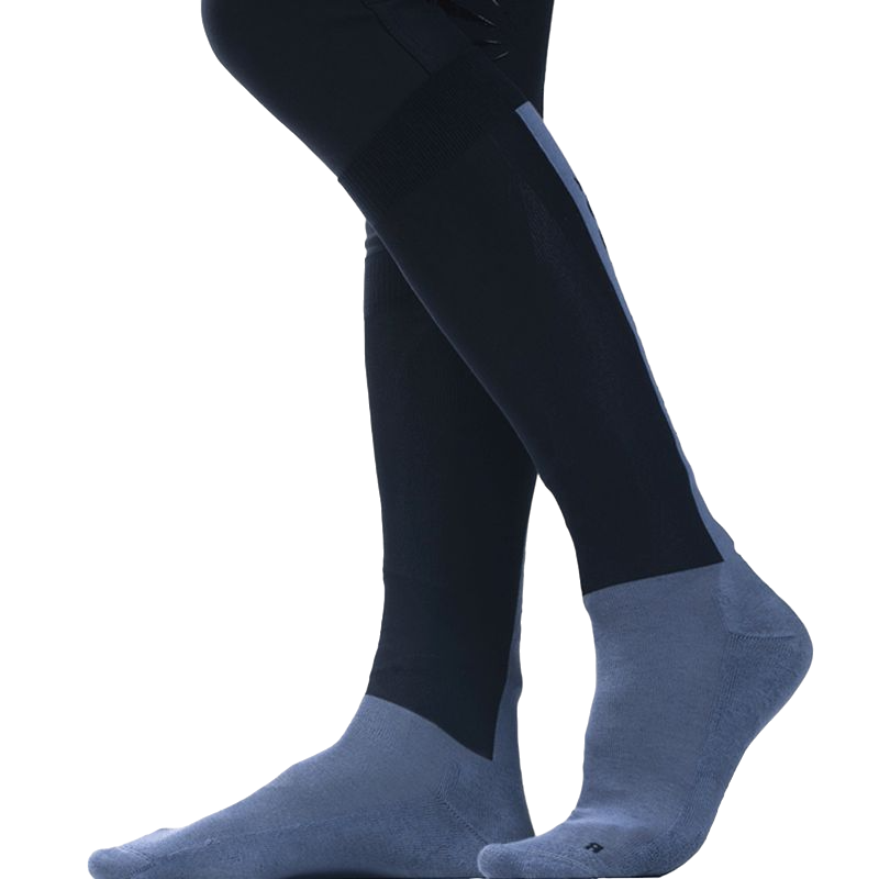 Flags & Cup - Chaussettes d'équitation mixte Nanaimo marine/ denim (x1) | - Ohlala