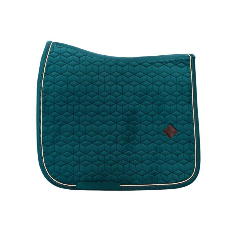 Kentucky Horsewear - Tapis de dressage Velvet Emeraude | - Ohlala