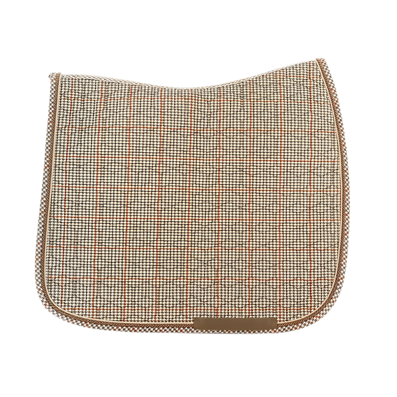 Kentucky Horsewear - Tapis de dressage Pied de Poule beige | - Ohlala