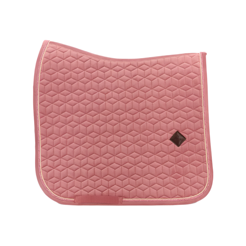 Kentucky Horsewear - Tapis de dressage Velvet Vieux Rose | - Ohlala
