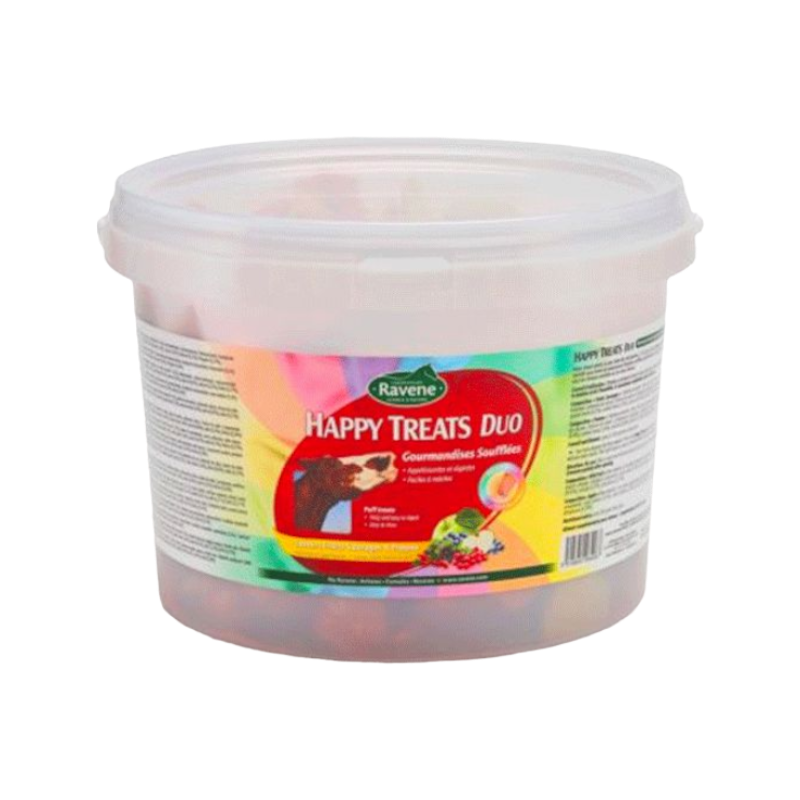 Ravene - Friandises pour chevaux Happy Treats Duo Pomme / Fruits Sauvages | - Ohlala