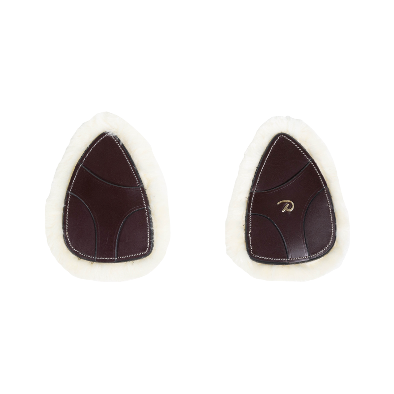 Dyon - Pad de protection mouton vegan collier de chasse 5 points marron | - Ohlala