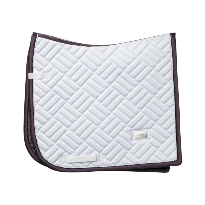 Equestrian Stockholm - Tapis de dressage Modern White Dark Violet | - Ohlala