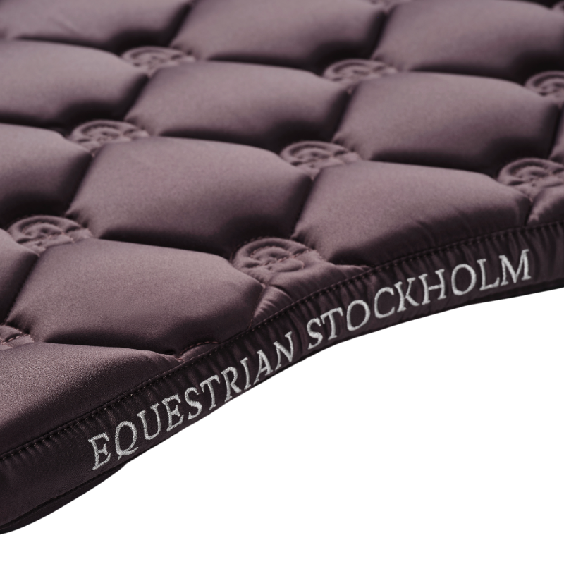 Equestrian Stockholm - Tapis de selle Dark Violet | - Ohlala