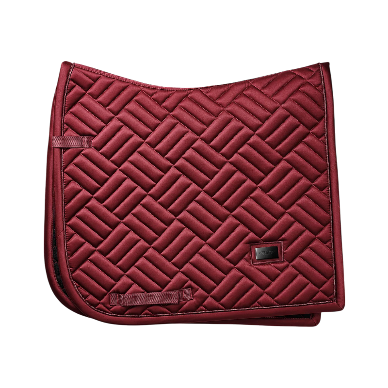 Equestrian Stockholm - Tapis de dressage Modern bordeaux | - Ohlala