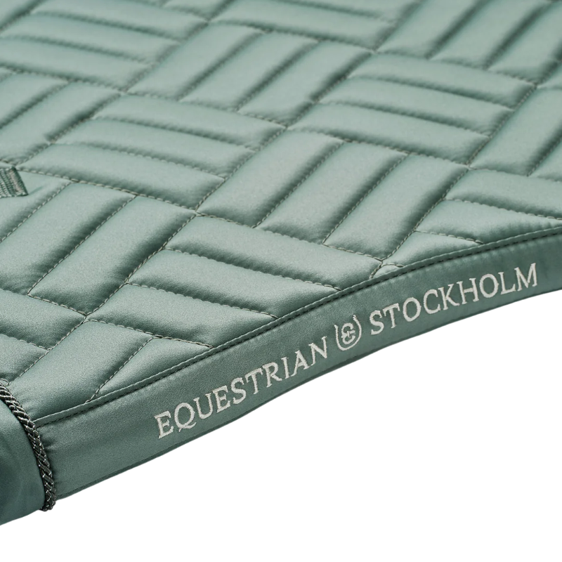 Equestrian Stockholm - Tapis de selle Modern Mint Green | - Ohlala