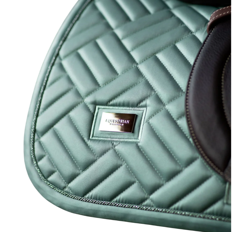 Equestrian Stockholm - Tapis de selle Modern Mint Green | - Ohlala