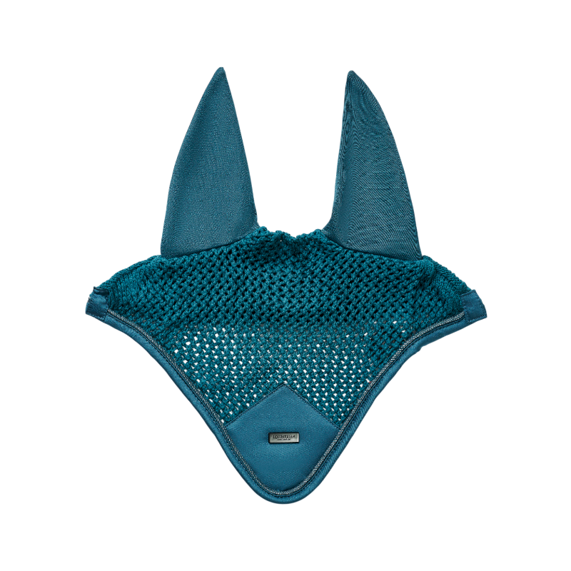 Equestrian Stockholm - Bonnet pour chevaux Modern Teal Blue | - Ohlala