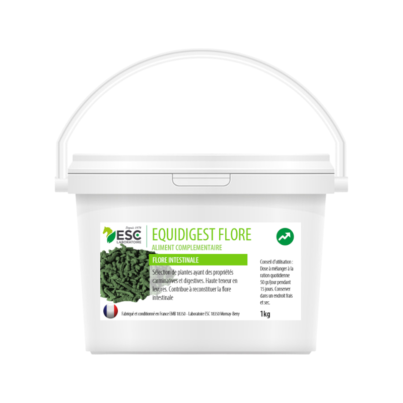 ESC Laboratoire - Complément alimentaire Equidigest Flore protection flore intestinale | - Ohlala