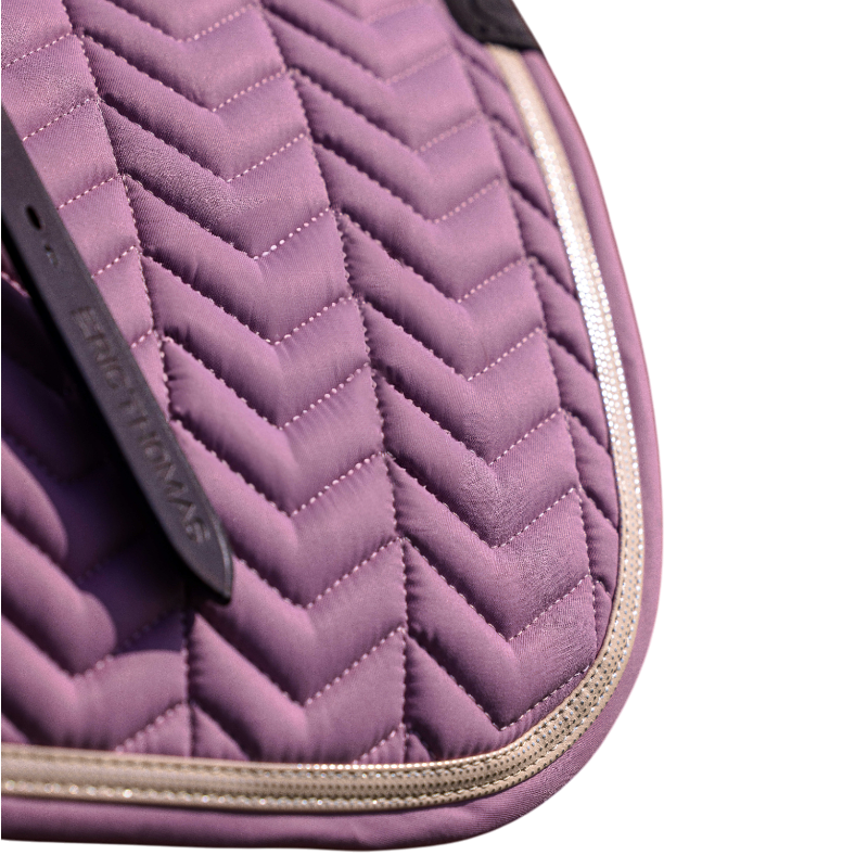 Equithème - Tapis de selle Softypop lavande | - Ohlala