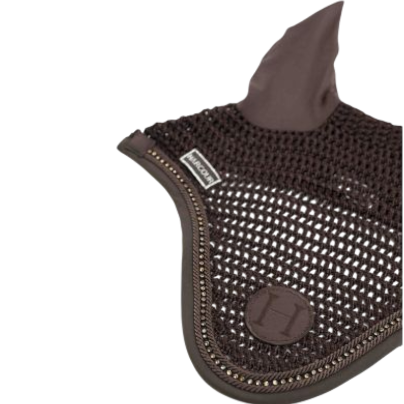 Harcour - Bonnet pour chevaux Fablir cacao | - Ohlala