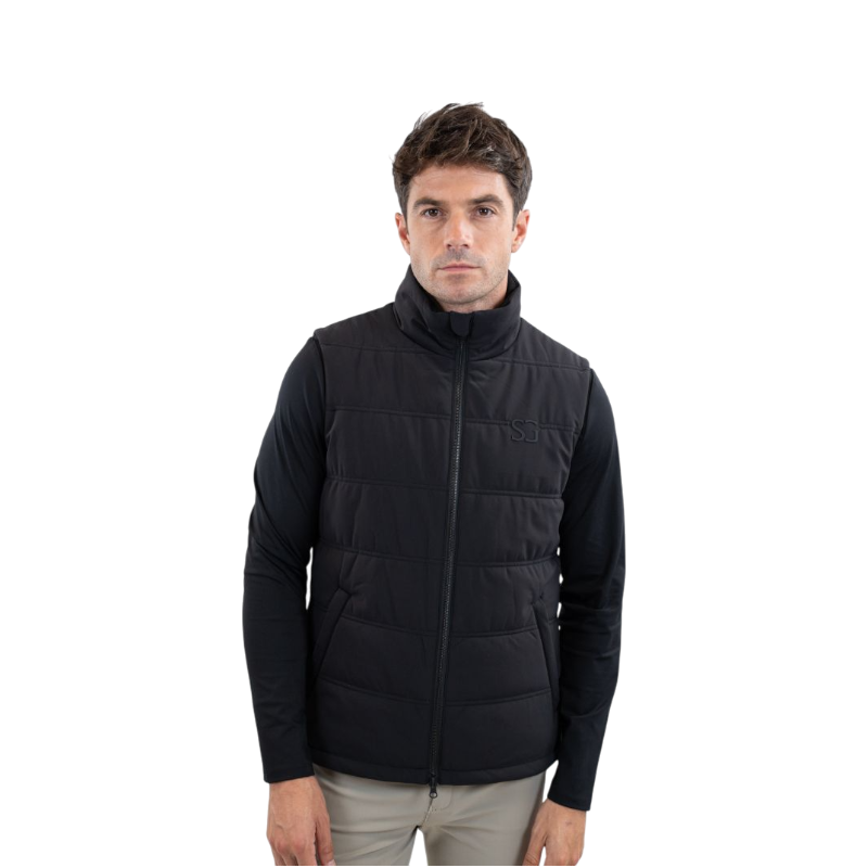 SG - Veste sans manches unisexe Flair noir | - Ohlala