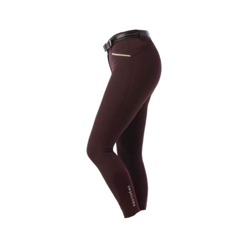 Equithème - Pantalon d'équitation femme Gizel prune | - Ohlala