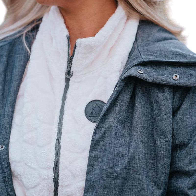 Mountain Horse - Blouson femme Alicia gris | - Ohlala