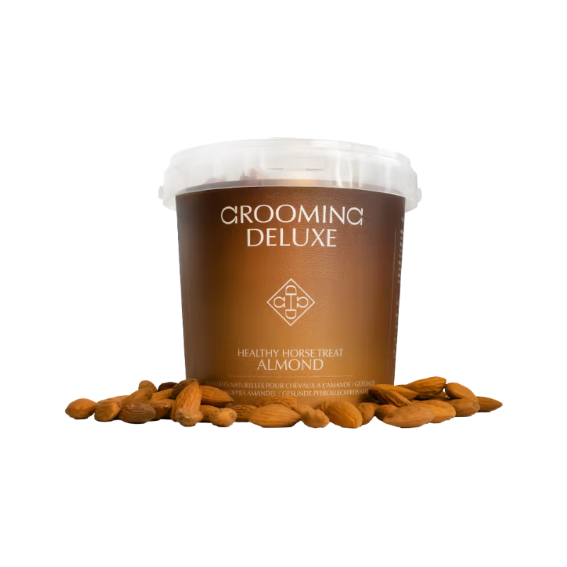 Grooming Deluxe - Friandises naturelles pour chevaux amande | - Ohlala
