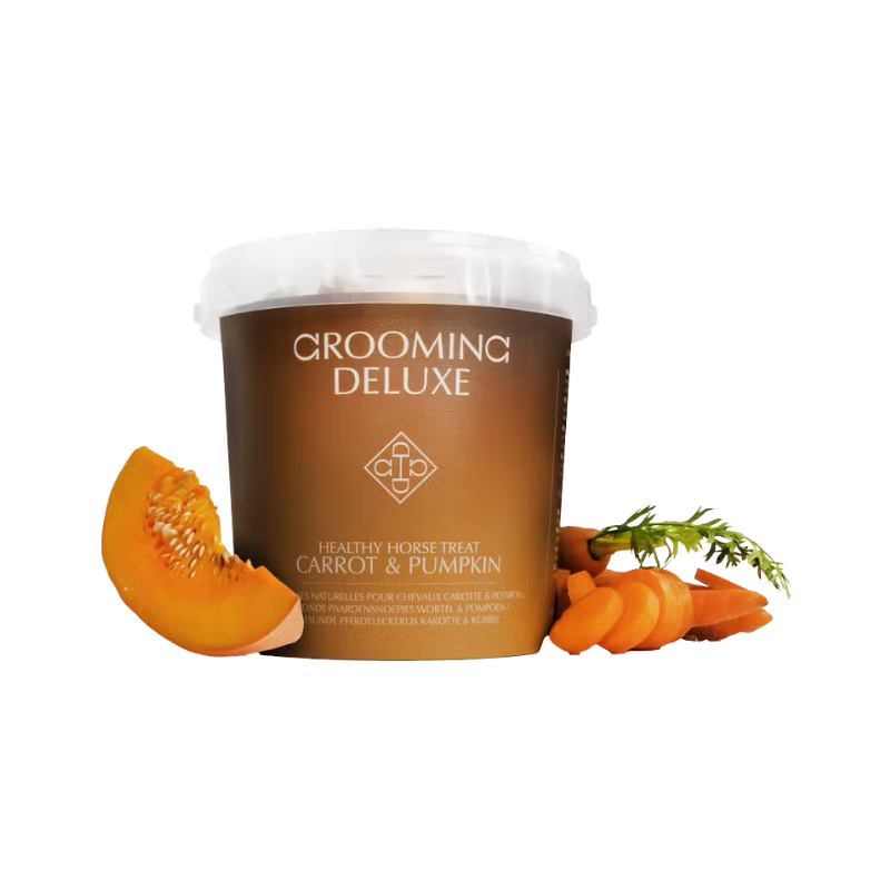 Grooming Deluxe - Friandises naturelles pour chevaux carotte/ citrouille | - Ohlala