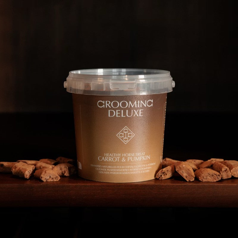 Grooming Deluxe - Friandises naturelles pour chevaux carotte/ citrouille | - Ohlala