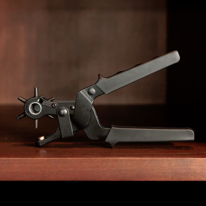 Grooming Deluxe - Poinçon à cuir extra fort noir | - Ohlala