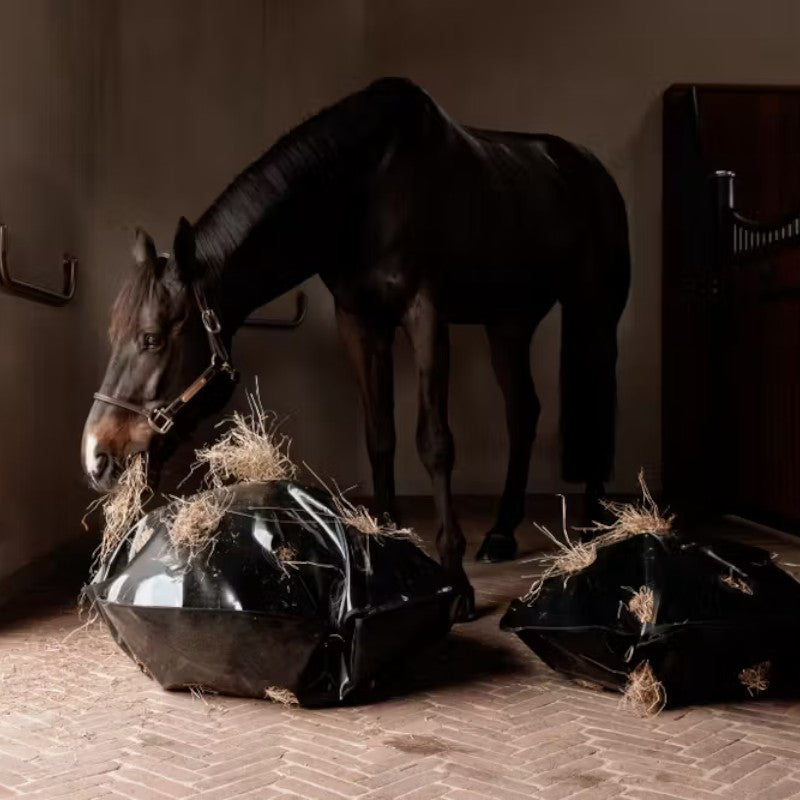 Grooming Deluxe - Sac à foin Play & Slowfeeder Rond | - Ohlala