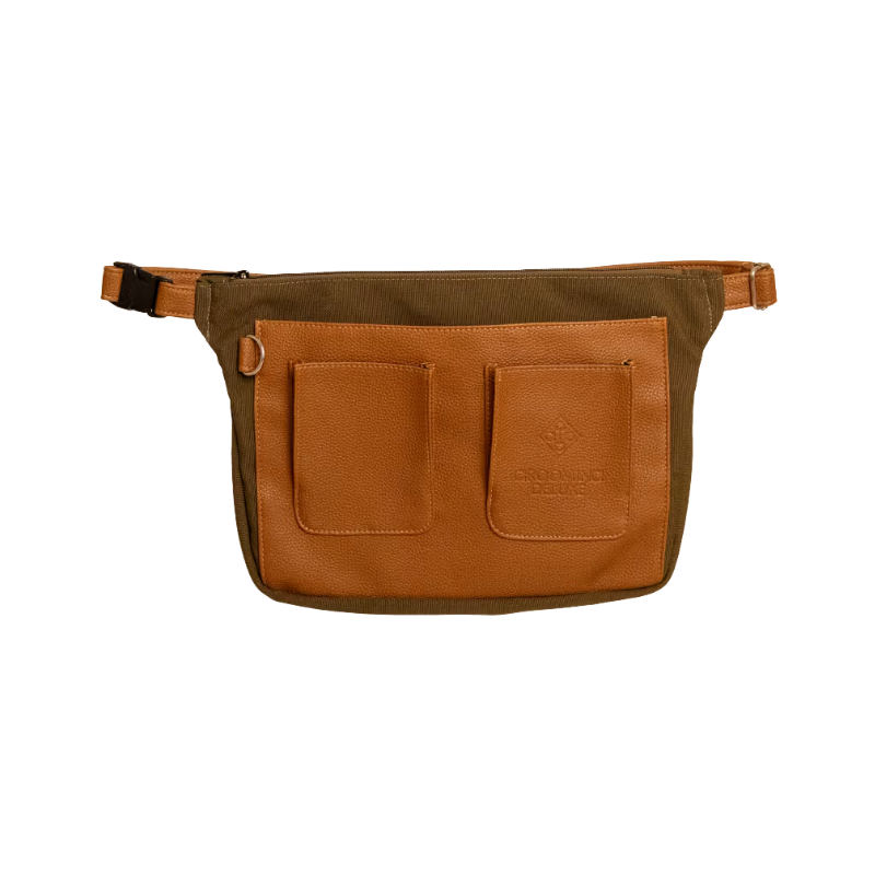 Grooming Deluxe - Sac banane Canvas kaki | - Ohlala