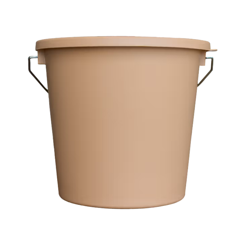 Grooming Deluxe - Seau avec couvercle beige | - Ohlala