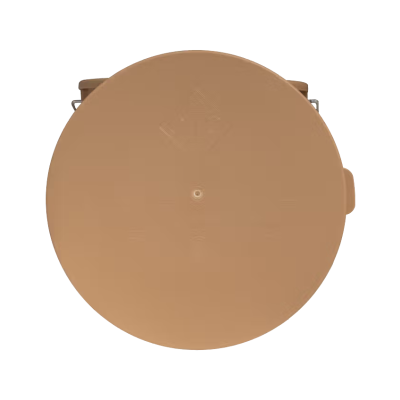 Grooming Deluxe - Seau avec couvercle beige | - Ohlala