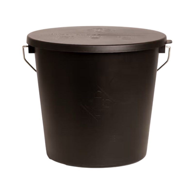 Grooming Deluxe - Seau avec couvercle noir | - Ohlala