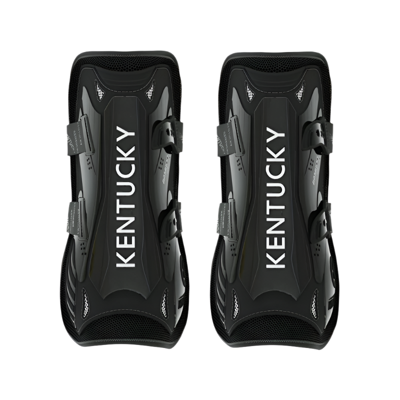 Kentucky Horsewear - Guêtres ouvertes Bamboo Elastic noir x2 | - Ohlala