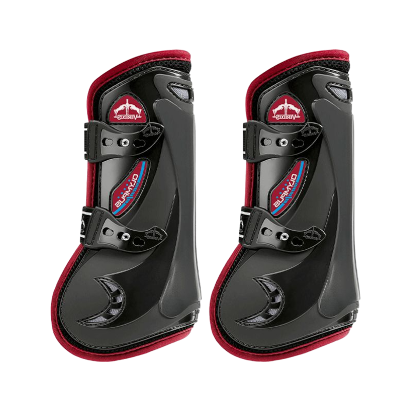 Veredus - Guêtres ouvertes Olympus Vento Color Edition noir/ bordeaux x2 | - Ohlala