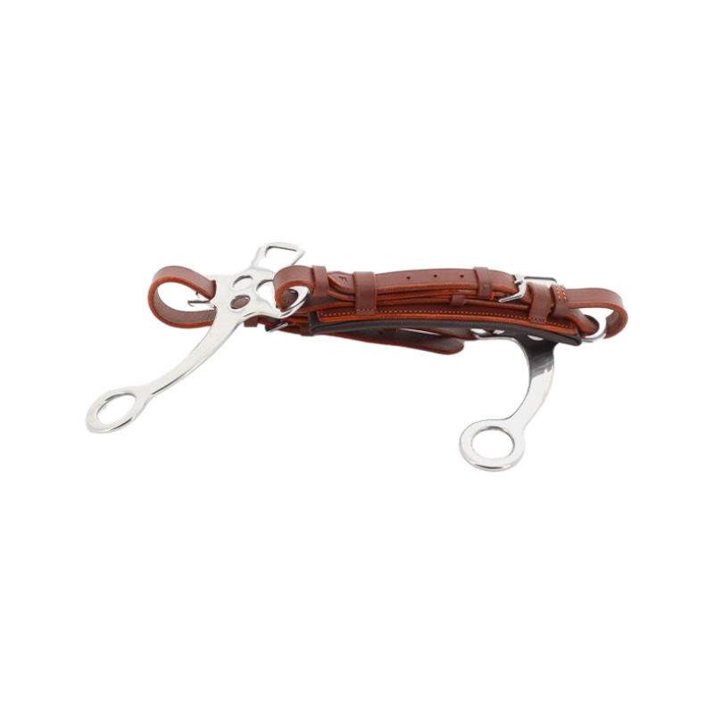 Eric Thomas - Hackamore inox noisette | - Ohlala