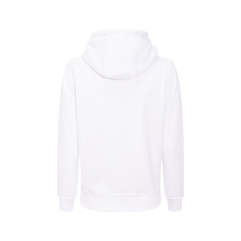Hagg - Sweat à capuche femme blanc/ noir | - Ohlala