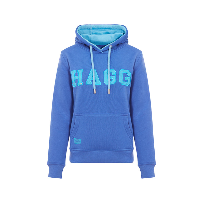 Hagg - Sweat à capuche femme bleu/ bleu ciel | - Ohlala