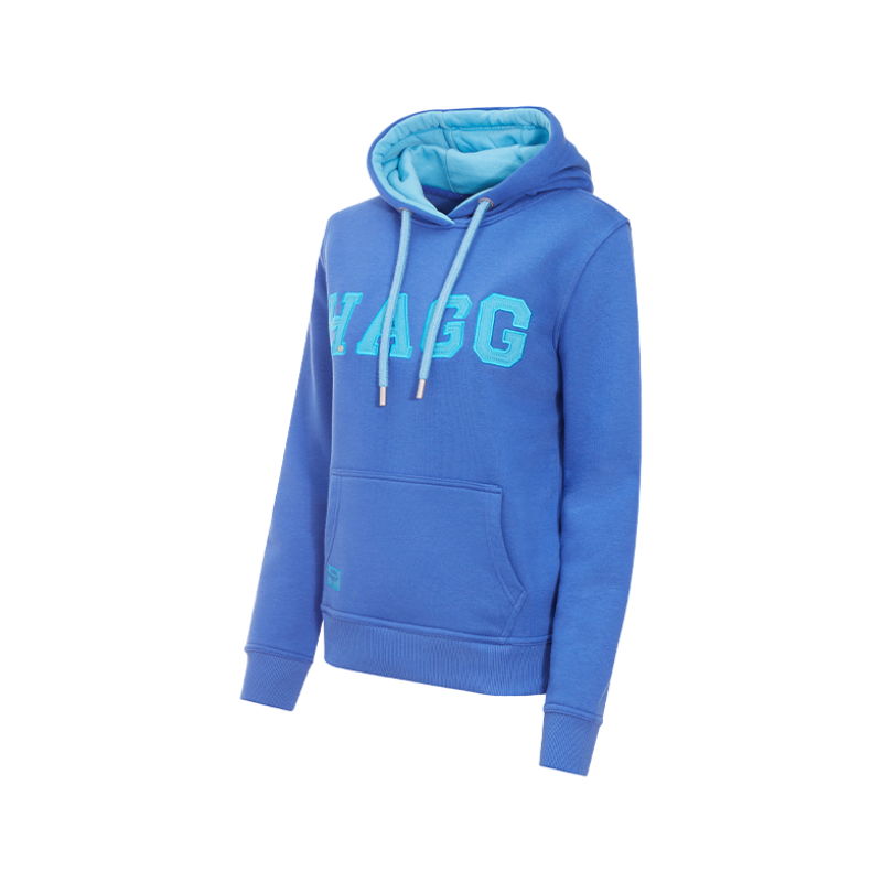 Hagg - Sweat à capuche femme bleu/ bleu ciel | - Ohlala